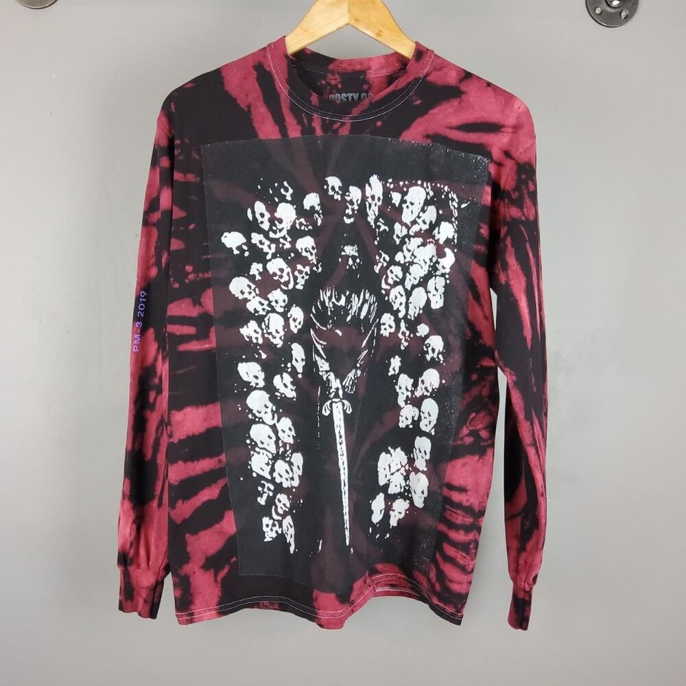 Posty Co Post Malone Concert Shirt Size Medium Black and Red